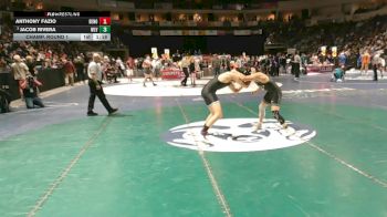 4A 165 lbs Champ. Round 1 - Jacob Rivera, West Las Vegas vs Anthony Fazio, Del Norte