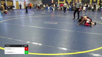 74 lbs Consy 1 - Deshazo Hines, Washington vs Kai Chilcote, Eagle WC