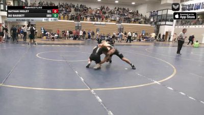 149 lbs Round Of 16 - Nathan Higley, Bellarmine vs Bo Bassett, Unrostered