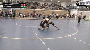 149 lbs Round Of 16 - Nathan Higley, Bellarmine vs Bo Bassett, Unrostered