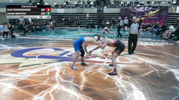 160 lbs Semis & 1st Wrestleback (8 Team) - Kaleb Griffith, Creighton Prep, NE vs Jack Ruegesegger, Centennial, MN