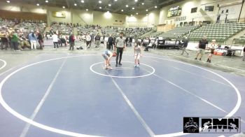 89 lbs Consi Of 8 #2 - Joe Trimble, Truckee WC vs Kellen Hundersmarck, Small Town WC