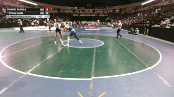 5A 157 lbs Cons. Round 2 - Dylan Lang, La Cueva vs Thaniel Padilla, Los Lunas
