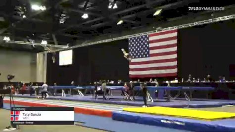 Taty Garcia - Tumbling, WCC - 2021 USA Gymnastics Championships