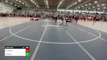 120 lbs Semifinal - Seach Hibler, NJ vs David Perez, RI