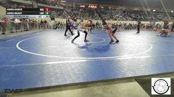 118 lbs Round Of 64 - Aiden Nance, Noble Takedown Club vs Aiden Bradt, Lawton, MacArthur Ok