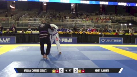 Henry Almonte vs William Charles K Shatz 2025 Pan Jiu Jitsu IBJJF Championship