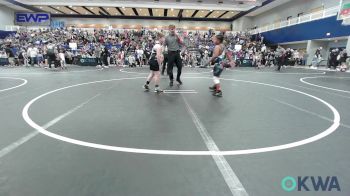 105 lbs Rr Rnd 2 - Santana Hernandez, Lone Grove Takedown Club vs Breckin Garrett, Lone Grove Takedown Club