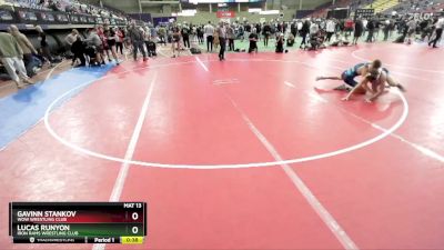 126 lbs Cons. Round 1 - Lucas Runyon, Iron Rams Wrestling Club vs Gavinn Stankov, WOW Wrestling Club