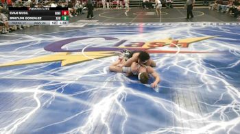 145 lbs Round 1 (4 Team) - Braylon Gonzalez, Xavier, CT vs Evan Musil, Hononegah, IL