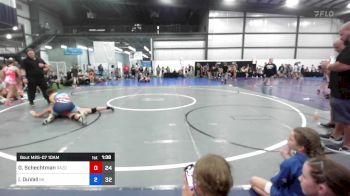 61 kg Semifinal - Gabriella Schechtman, Razor GWC Red vs Isabella DuVall, Bad Karma