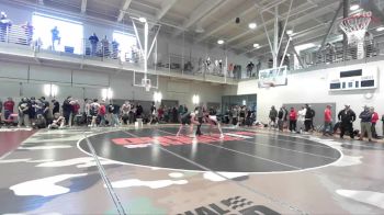 190 lbs Champ. Round 3 - Bradley Bones, Meridian vs Chance Browne, Lake City High School