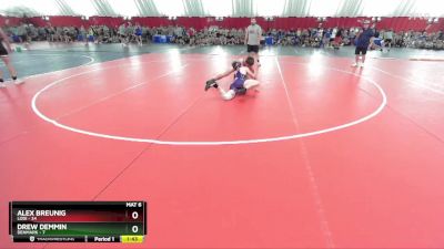 157 lbs Placement (16 Team) - Alex Breunig, Lodi vs Drew Demmin, Denmark