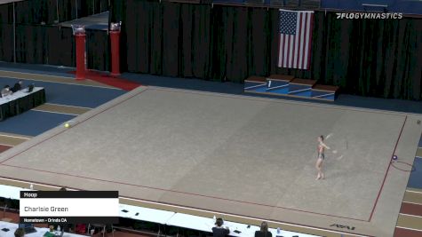 Charlsie Green - Hoop - 2021 Rhythmic Elite Qualifier