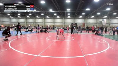 135 lbs Rr Rnd 5 - Peyton Dowe, USAW Maine - GHSE vs Chloe Meador, Ground Up USA - GHSE