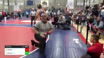 221 lbs 5th Place - Donn Greer, Soledad vs Jack Parrot, Turlock