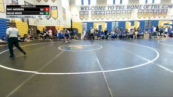 165 lbs Finals (8 Team) - Mac Andrews, Wellington Community Hs vs Willie White, South Dade