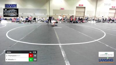 150 lbs Rr Rnd 5 - Jacob Thompson, Michigan Premier WC - (A) vs Blest Woods, Big Game Wrestling Club