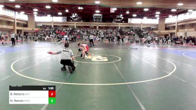 113 lbs Quarterfinal - Benicio Reborio, Westwood vs Nick Ramos, Ramsey