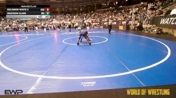 67 lbs Round Of 32 - Solomon White II, Spartan Mat Club vs Grayson Clark, Roundtree Wrestling Academy