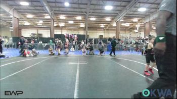 46 lbs Quarterfinal - Jenson Inger, Powerhouse Blue vs Madden Penn, Cotton County Wrestling Club