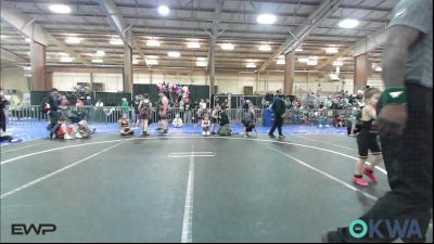 46 lbs Quarterfinal - Jenson Inger, Powerhouse Blue vs Madden Penn, Cotton County Wrestling Club