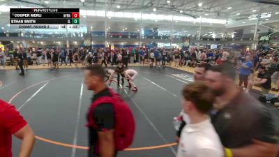 120 lbs Champ. Round 2 - Cooper Merli, New York Military Academy vs Ethan Smith, Unattached