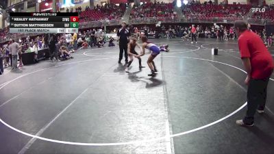 82 lbs 1st Place Match - Kealey Hathaway, Sutherland Youth Wrestling Club vs Sutton Matthiessen, Hawks Wrestling Club (Lincoln) - Girls