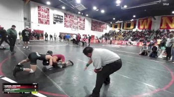 120 lbs Quarterfinal - Gabriel Krecker, Long Beach Wilson vs Caden Garriott, South Torrance