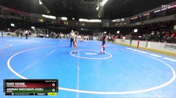 114 lbs Champ. Round 1 - Mary Moore, Williams High School vs Hannah Naccarati-Cholo, Basha