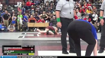 210-217 lbs 1st Place Match - McKenna Broadhead, Denver vs Tatum Hale, West Liberty