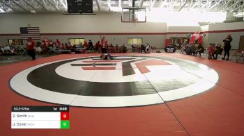 53 lbs Rr Rnd 1 - Zander Smith, MXW vs Jaxton Coyer, Michigan West Wrestling Club