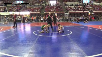 87 lbs Champ. Round 1 - Tizer Barnhart, Broadus Wrestling Club vs Kai OldCoyote, Remnant Wrestling Club