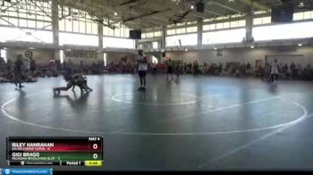 98 lbs Round 2 (4 Team) - Gigi Bragg, Michigan Revolution Blue vs Riley Hanrahan, Killer Cheese Curds