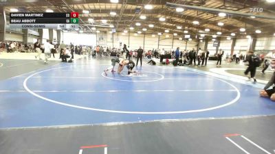 119 lbs Consolation - Davien Martinez, CO vs Beau Abbott, GA