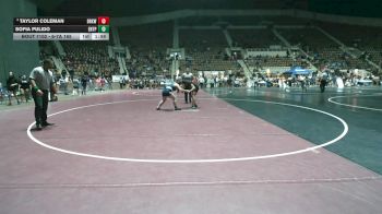 6-7A 165 Quarterfinal - Sofia Pulido, Enterprise HS vs Taylor Coleman, Brookwood Jr-Sr