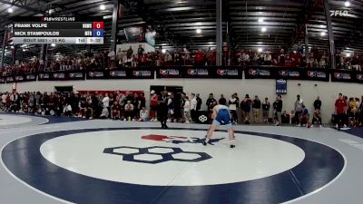 74 kg Cons. Round 4 - Frank Volpe, Blue & Gold Wrestling Club vs Nick Stampoulos, Mat-Town RTC