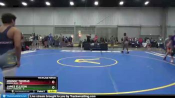 182 lbs Placement Matches (16 Team) - Matthew Rodriguez, Kansas Blue vs Darius Saunooke, North Carolina