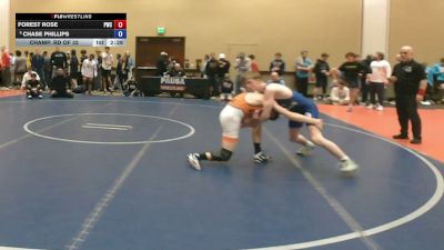 120 lbs Champ. Rd Of 32 - Forest Rose, Princeton Wrestling Club vs Chase Phillips