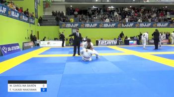 MARIA CAROLINA BARÓN VICENTINI vs FERNANDA YUKARI MAKIYAMA CRISTO 2020 European Jiu-Jitsu IBJJF Championship