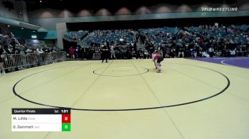 99 lbs Quarterfinal - Milar Little, Eaglecrest vs Gianna Gammell, Chico