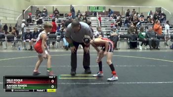 75 lbs Semifinal - Milo Poole, ATTACK WC vs Kayden Rands, ARES Wrestling