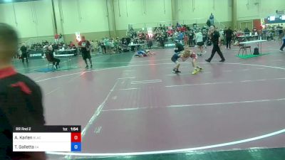 62 lbs Rr Rnd 2 - Austin Karlen, Black Flag Wrestling Academy vs Teagan Galletta, Grapple Academy