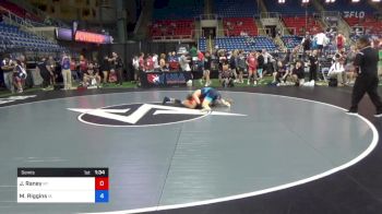 120 lbs Semis - Jayden Raney, Kentucky vs Maximus Riggins, Iowa