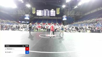 152 lbs Cons 8 #1 - Jarrett Wadsen, Minnesota vs Michael Craft, New Jersey