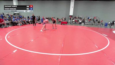 215 lbs Zachary Kurtz, Pennsylvaniia Red vs Owen Burling, Wisconsin Blue