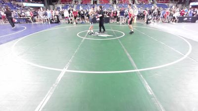 132 lbs Cons 32 #2 - Lucas Peters, WI vs Evan Stanley, IN