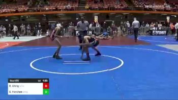 113 lbs Quarterfinal - Royce Uhrig, WCWC vs Daylan Forshee, Darkhorse Wrestling Club