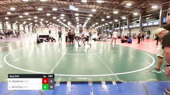 120 lbs Rr Rnd 1 - Aaron Goodman, Eastern NC Wrestling vs Lyle Vermilya, 4M/Rideout Strength