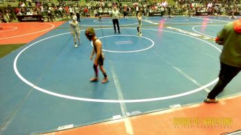 55 lbs Round Of 16 - Braxton Borer, Hawks WC Lincoln vs Luke Taussig, Greater Heights Wrestling